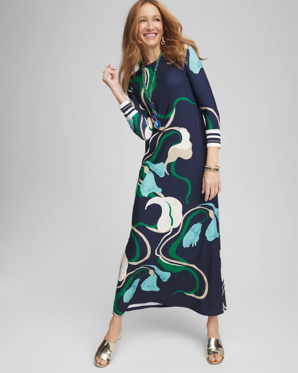 Long Sleeved Jersey Dress