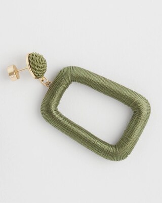 No Droop™ Green Square Hoops