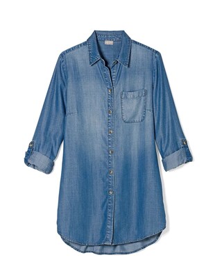 Long Denim Shirt