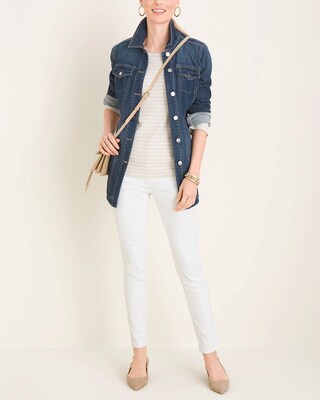 Striped Ribbed Top