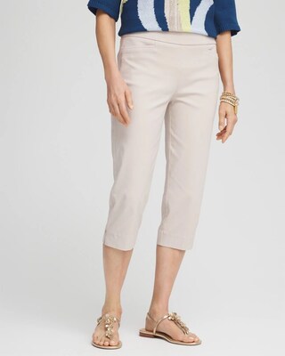 Brigitte™ Rivet Pull-On Capri Pants