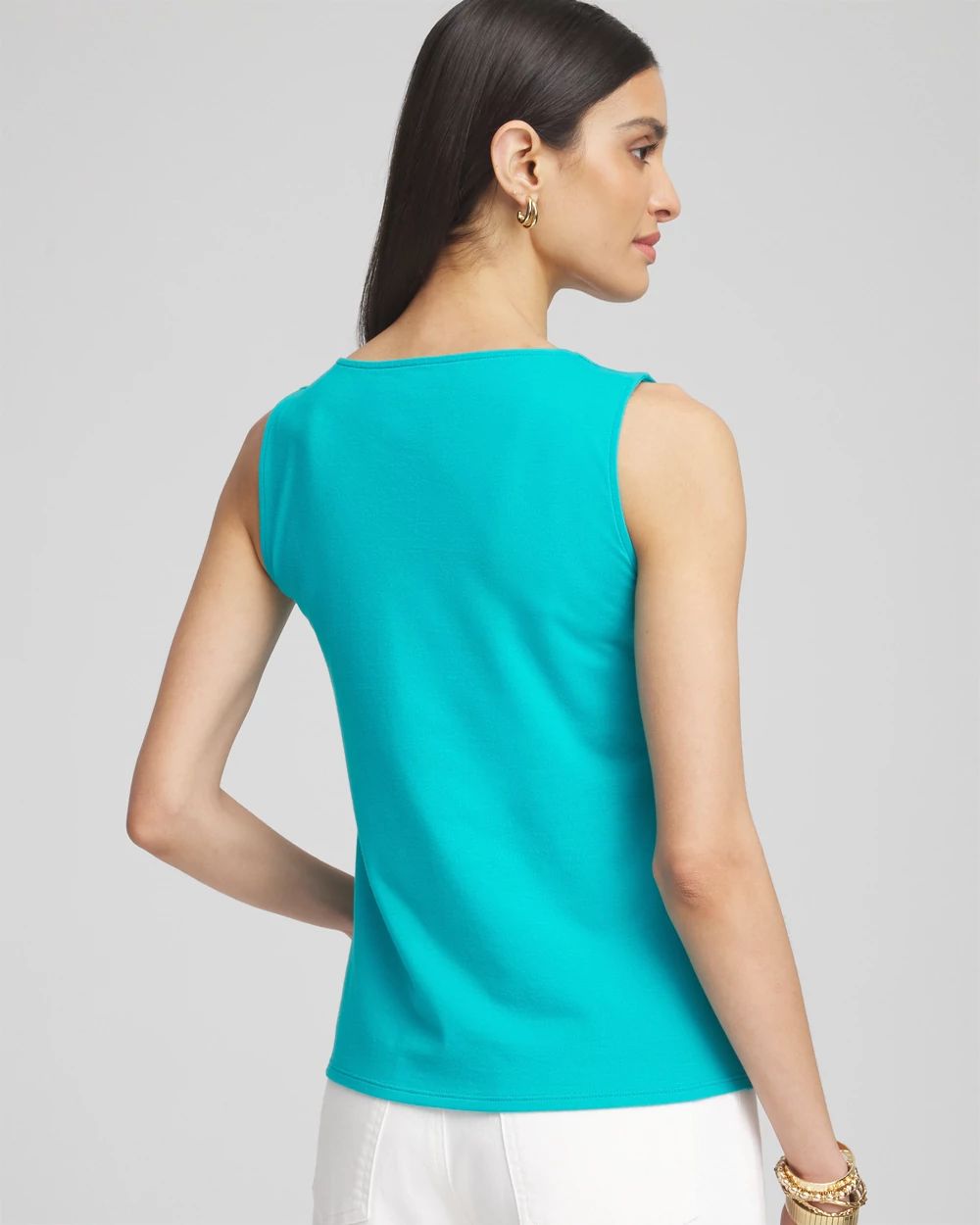 Contour Cotton™ Square Neck Tank