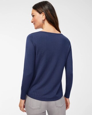 Caviar Bead Pullover Sweater