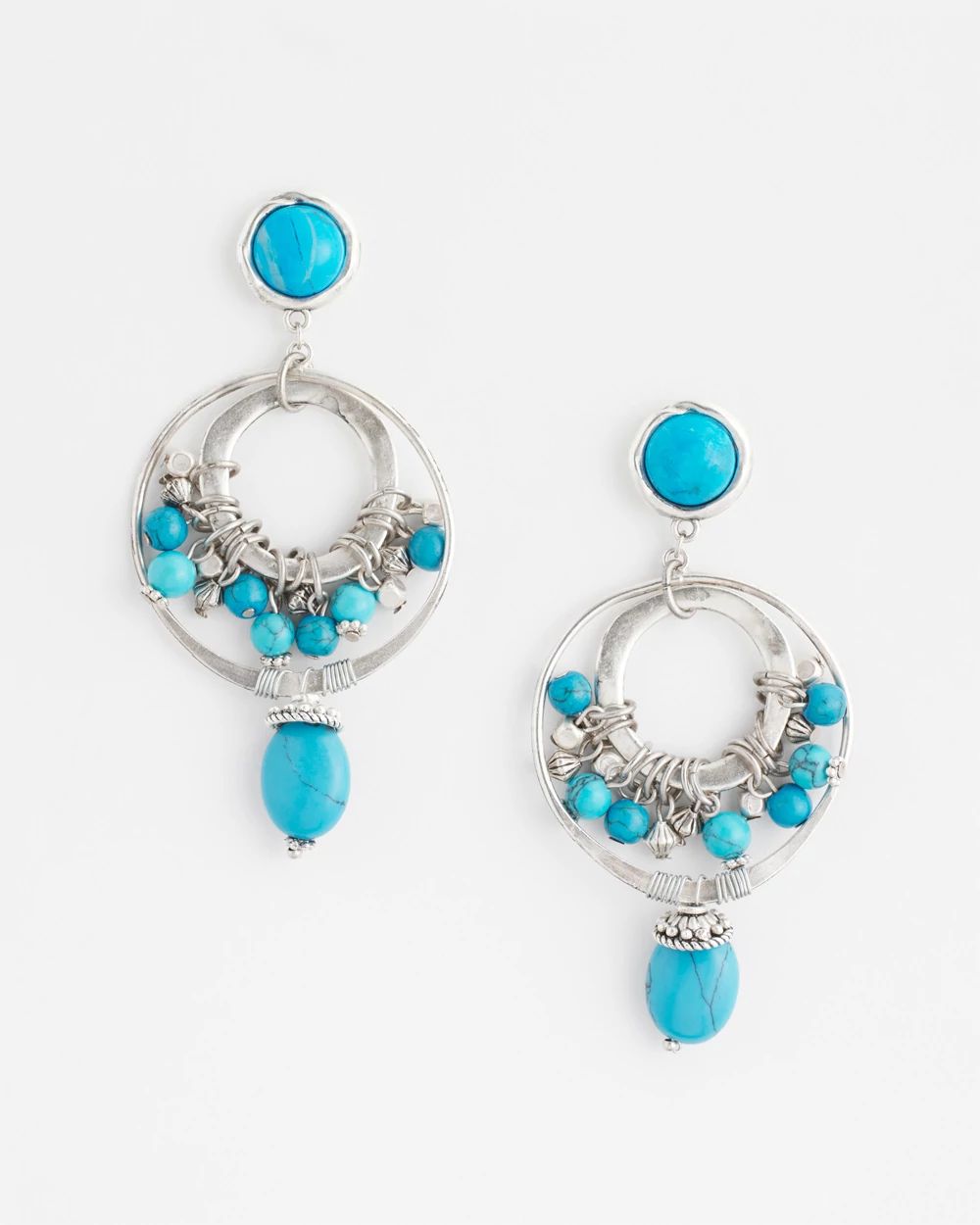 No Droop® Silver-Tone Earrings