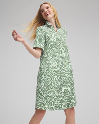 Poplin Popover Shirt Dress