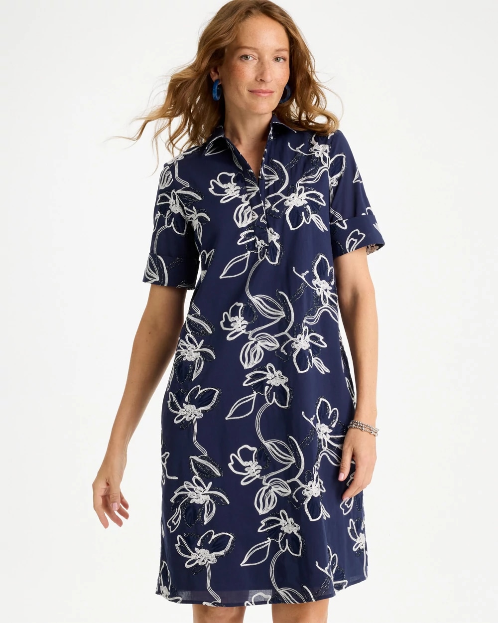 Embroidered Floral Dress | Chico's Embroidered Floral Dress | Chico's