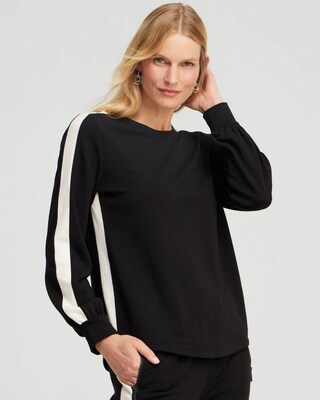 Zenergy® French Terry Inset Sweatshirt