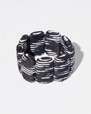 Black & White Stretch Bracelet