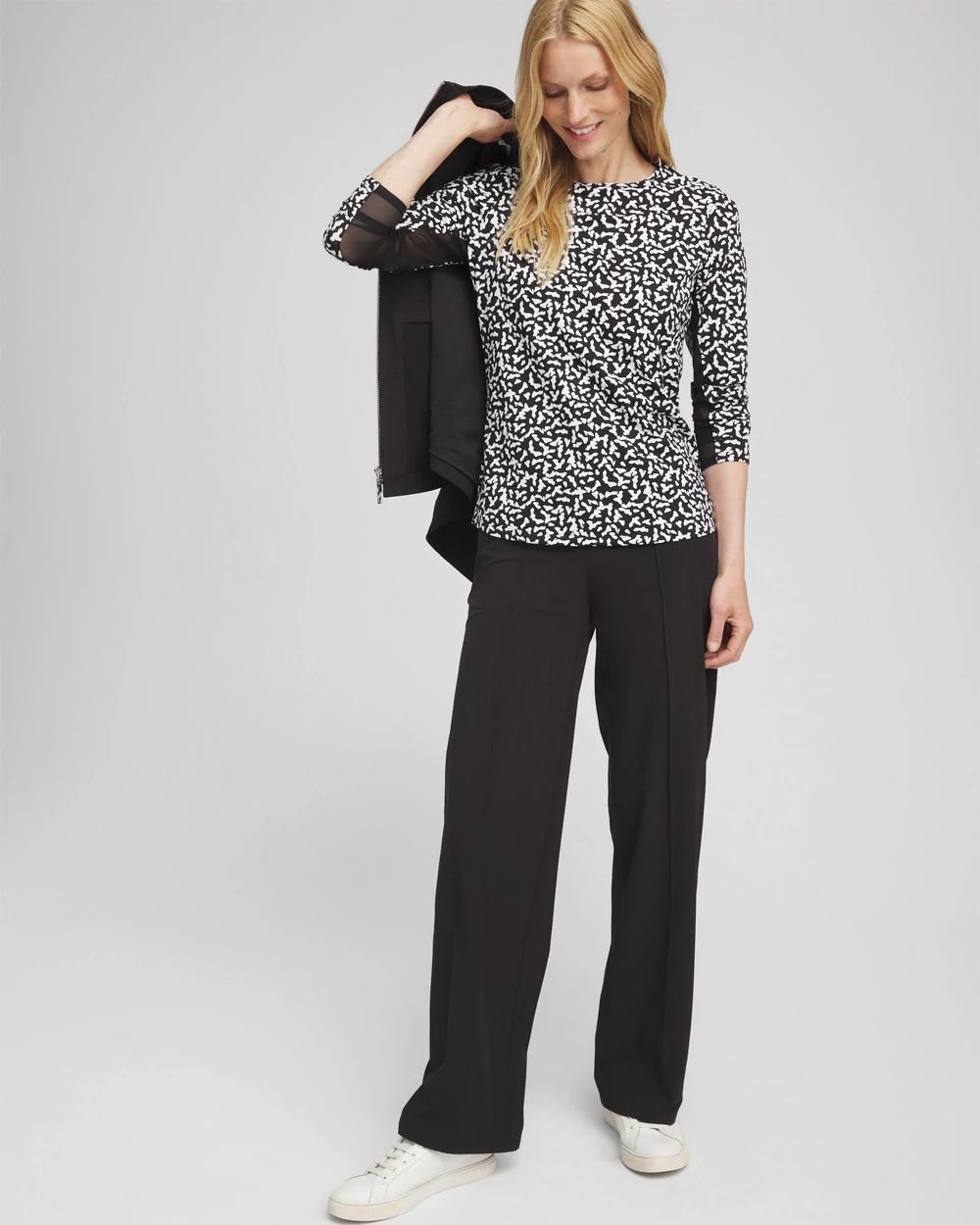 ZenCool® UPF Dots Long Sleeve Top