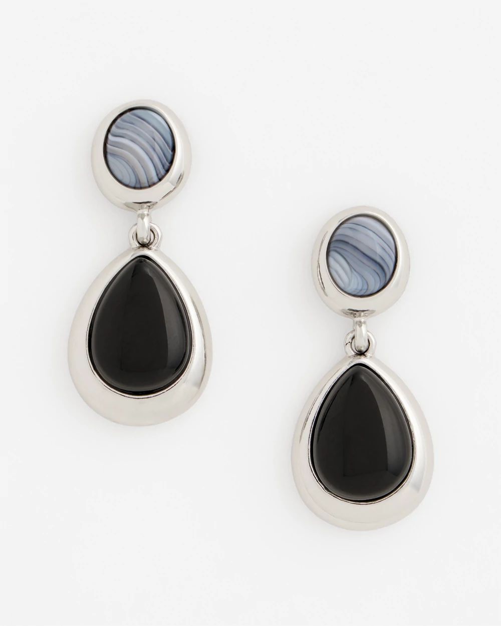 Neutral Teardrop Earrings