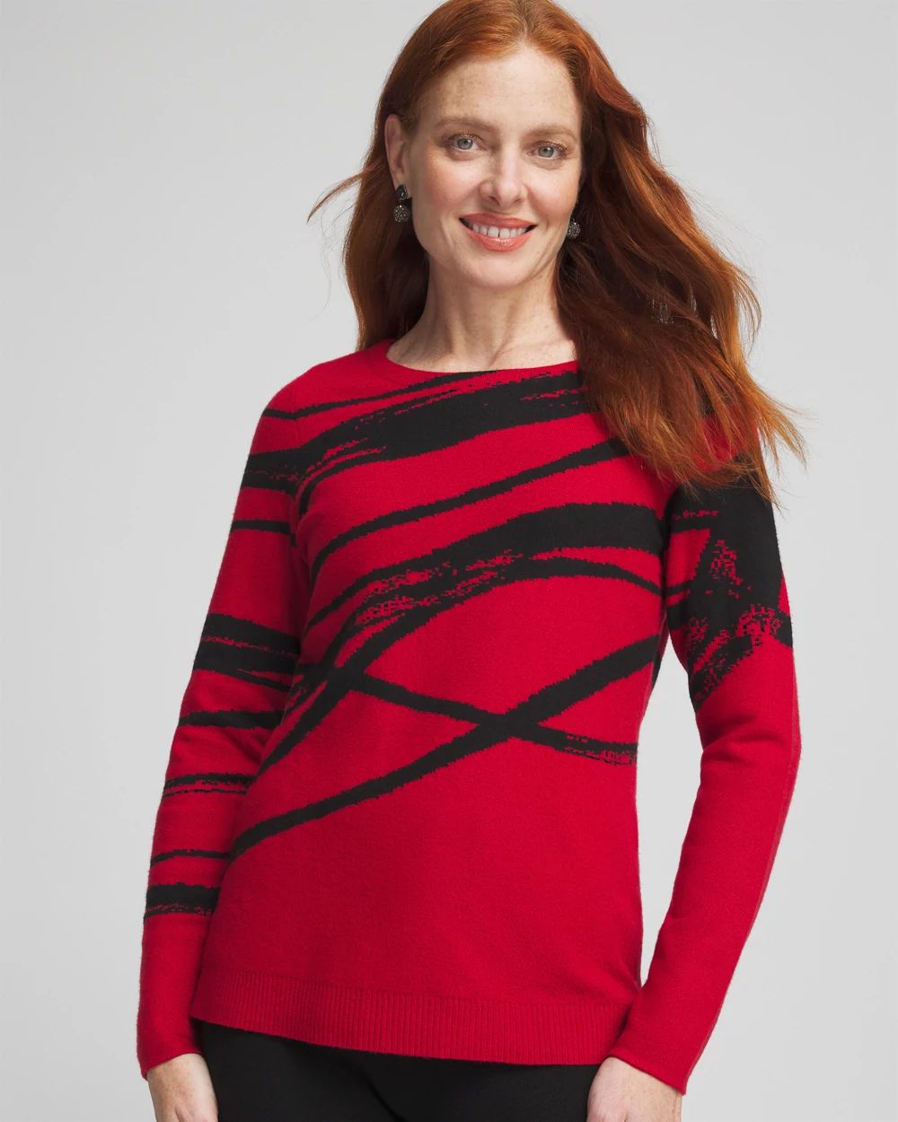 Zenergy® Luxe Jaquard Pullover