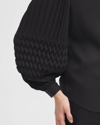 Black Label™ Pleated Blouse