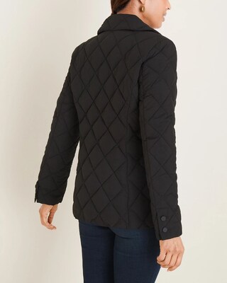 Double-Breasted Quilted Puffer Jacket