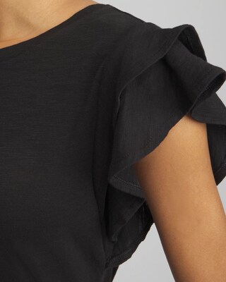 Flutter Cap Sleeve Tee