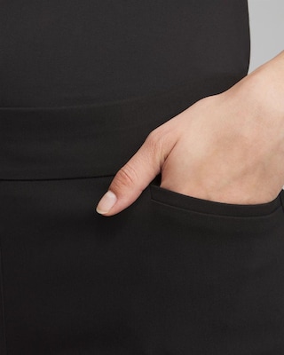 Brigitte™ Rivet Pull-On Capri Pants click to view larger image.