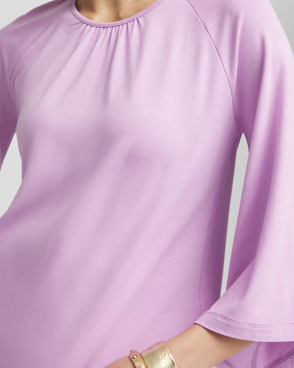 Touch of Cool™ Angel-Sleeved Blouse