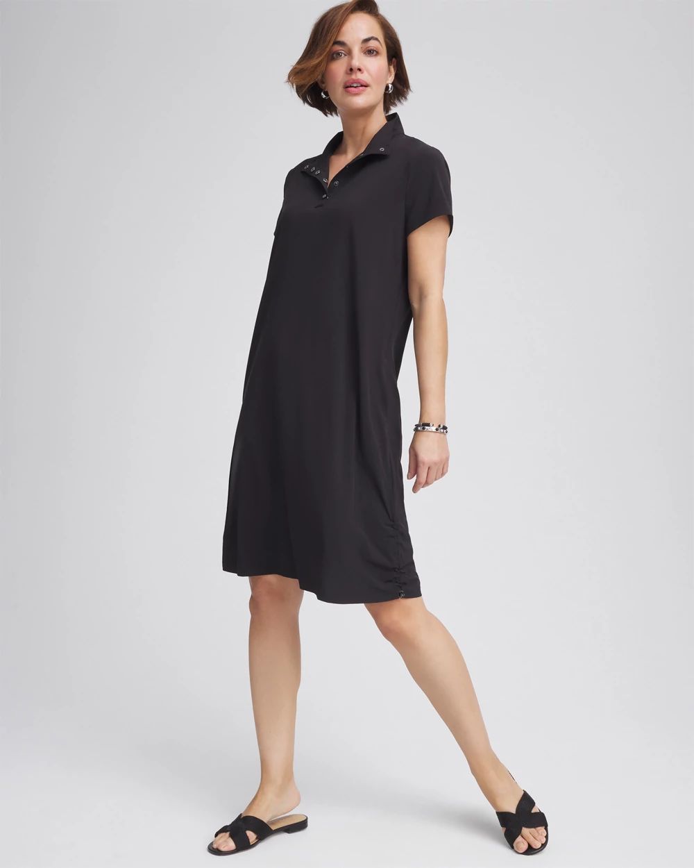 Zenergy® UPF Neema Mockneck Bungee Dress