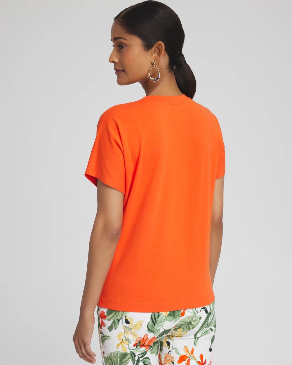 Touch of Cool™ Shoulder Detail Tee