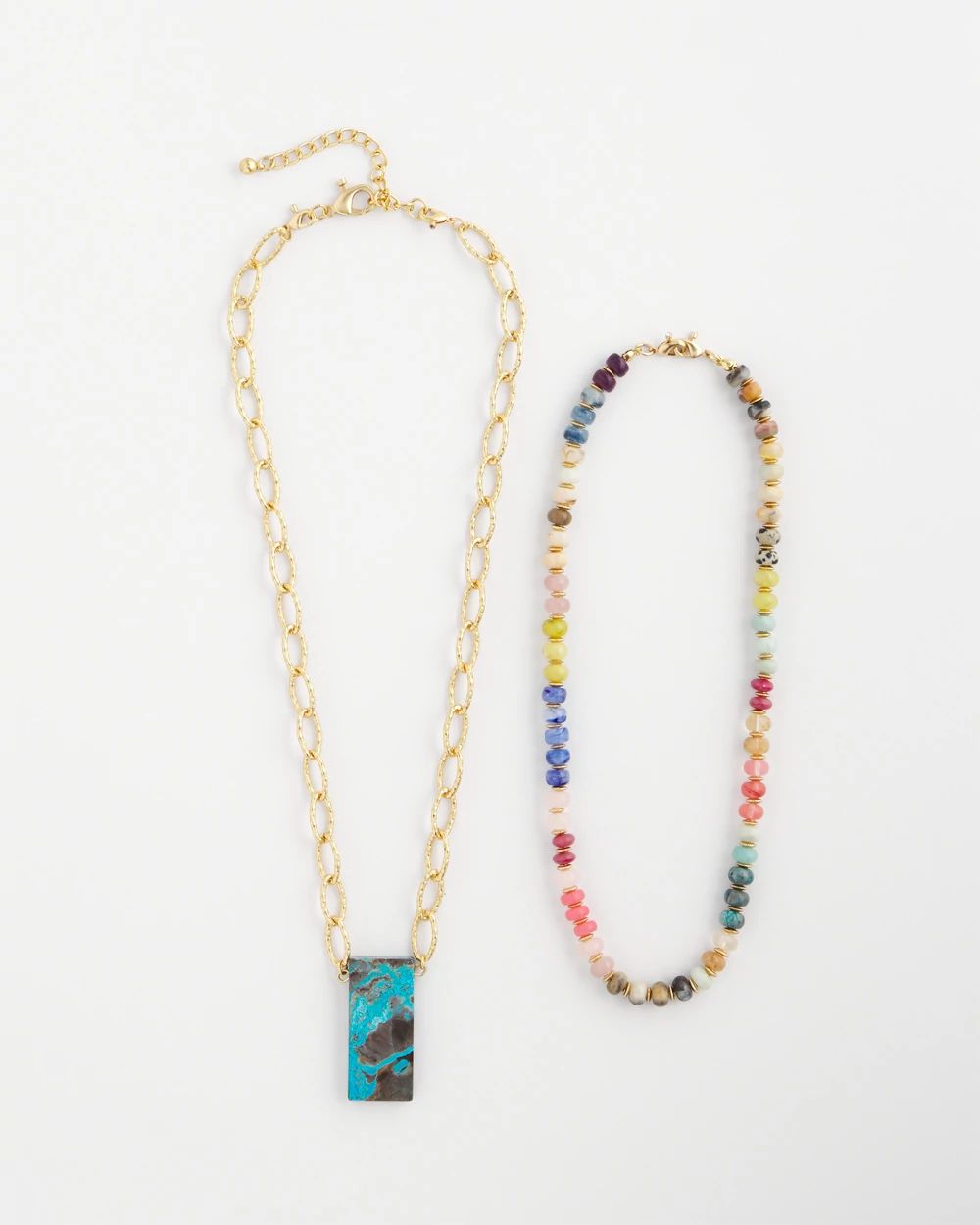 Convertible Multi-Stone Necklace