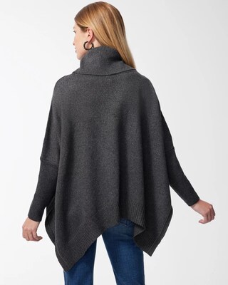 Ball Chain Knit Poncho