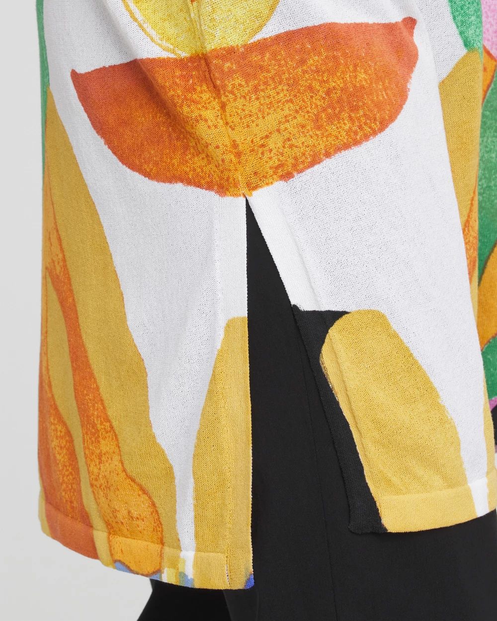 Summer Romance Tropical Midi Cardigan click to view larger image.