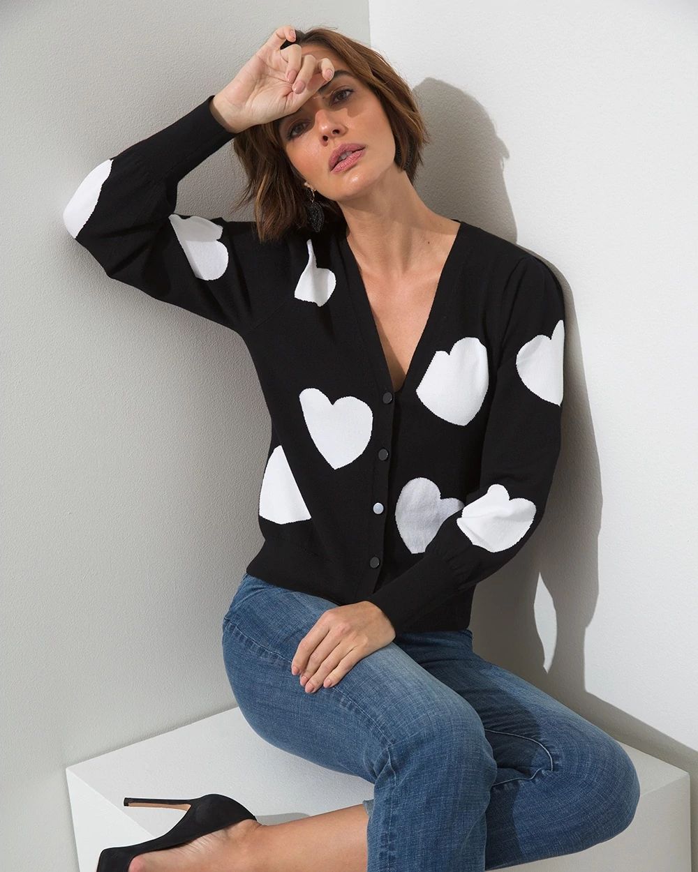 Big Heart Cardigan Topper