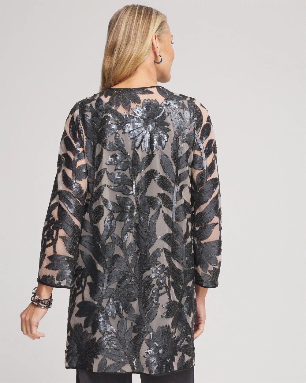 Travelers™ Collection Lace Sequin Jacket
