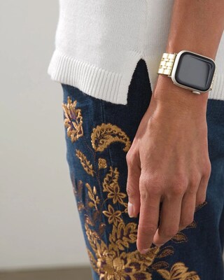 Gold Tone Apple Watch Band