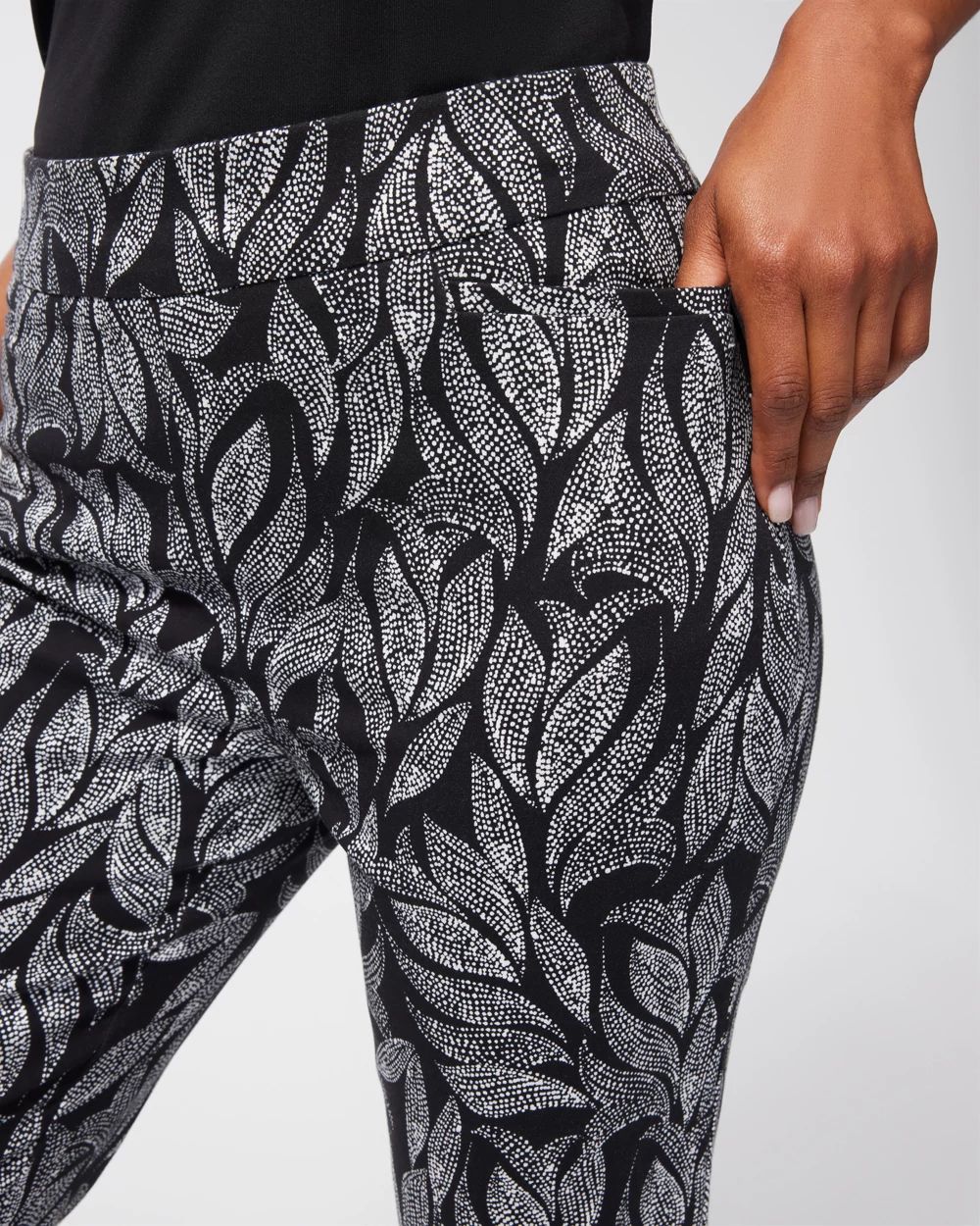 Brigitte Dot Foliage Ankle Pants