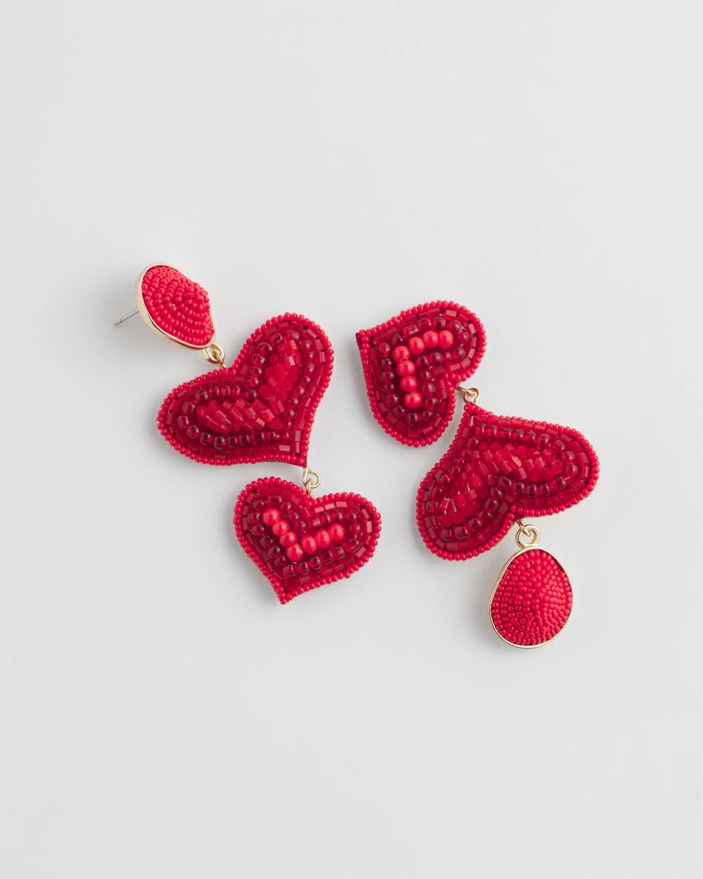 Stainless Steel Seed Bead Earrings click to view larger image.