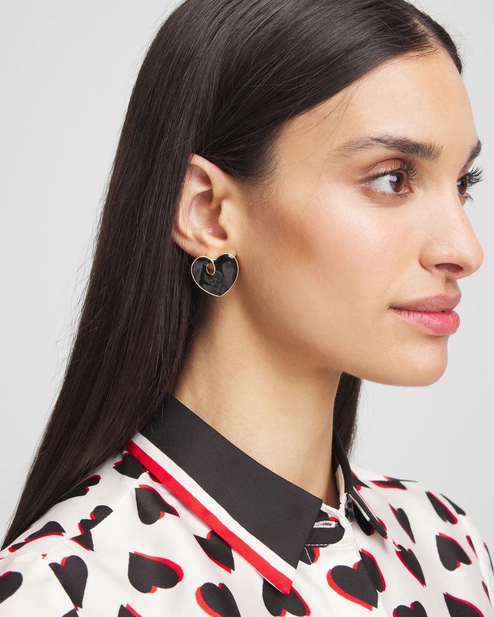 Valentine's Day Stud Earrings click to view larger image.