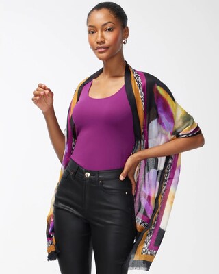 Botanical Oblong Scarf