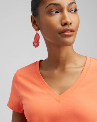 V-neck Perfect Tee click to view larger image.