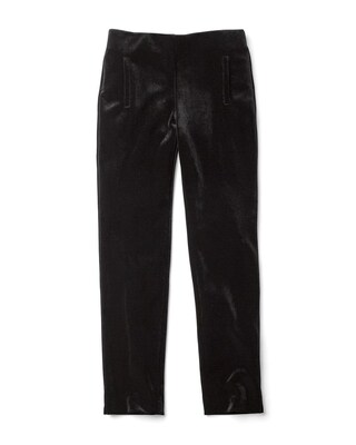 So Slimming Juliet Velvet Ankle Pants