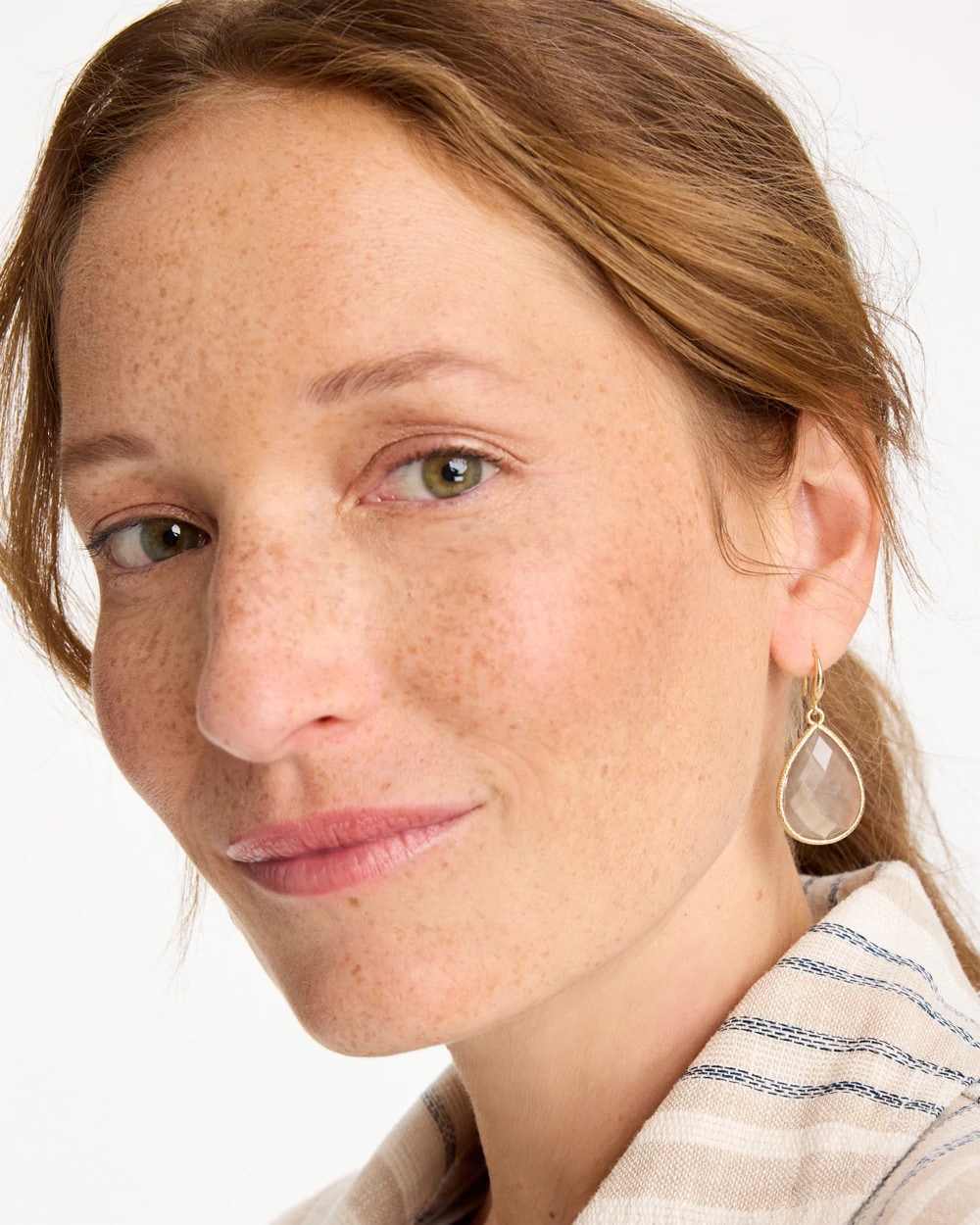 Neutral Teardrop Earrings