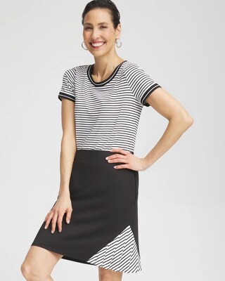 Zenergy® UPF Knit Stripe Tee