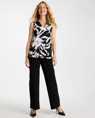 Travelers™ Knit Bloom V-Neck Tank click to view larger image.