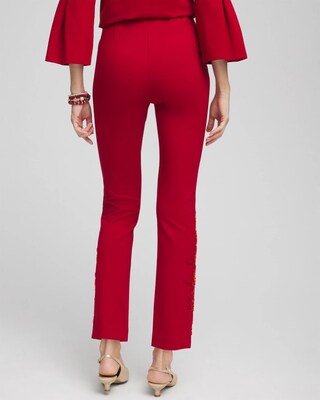 Petite Juliet Embellished Ankle Pants click to view larger image.