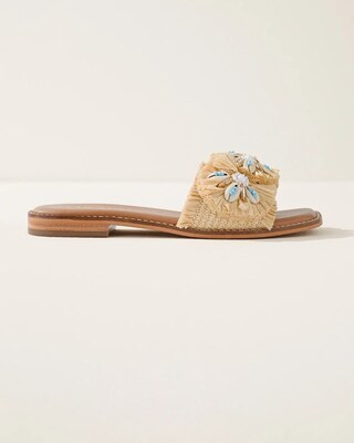 Seashell Slide Sandals