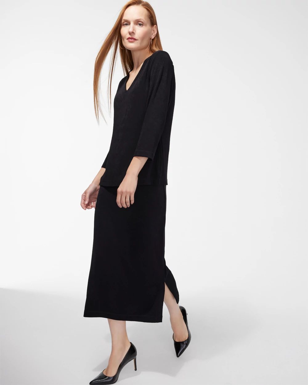 Travelers Midi Skirt
