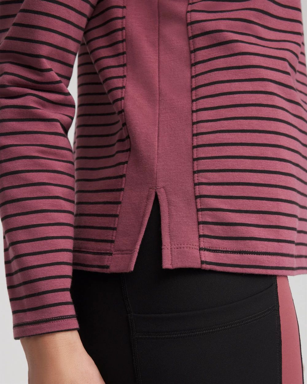 Zenergy® Block Stripe Pullover