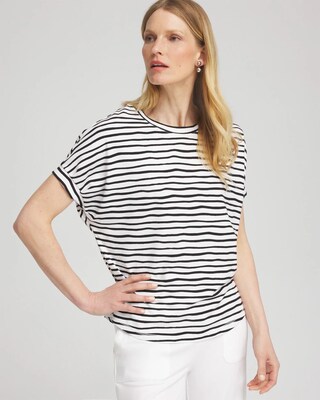 Zenergy® UPF Short Sleeve Stripe Tee