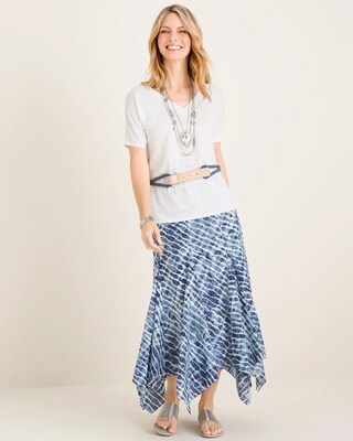 Tie-Dye Maxi Skirt