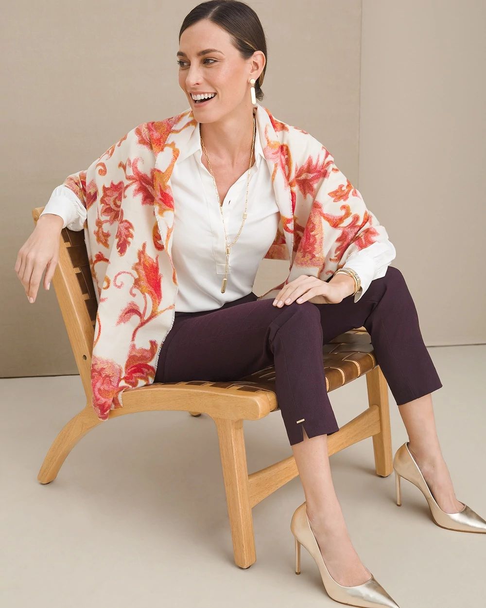 So Slimming Brigitte Slim Ankle Pants