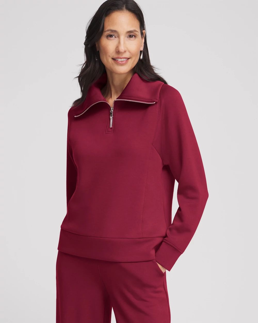 Zenergy® Scuba Zipper Sweatshirt