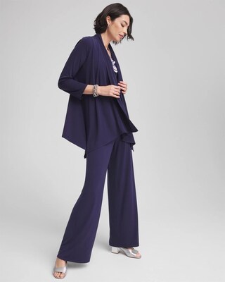 Travelers™ Knit Drape Cardigan click to view larger image.