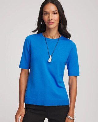 Short Sleeve Pullover Sweater