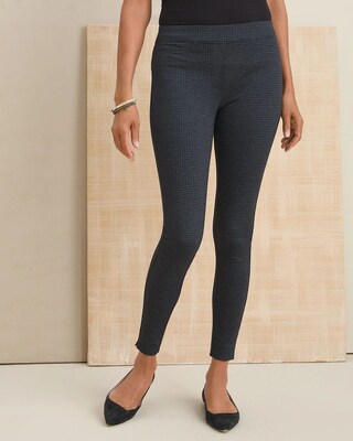 Ponte Gingham Leggings
