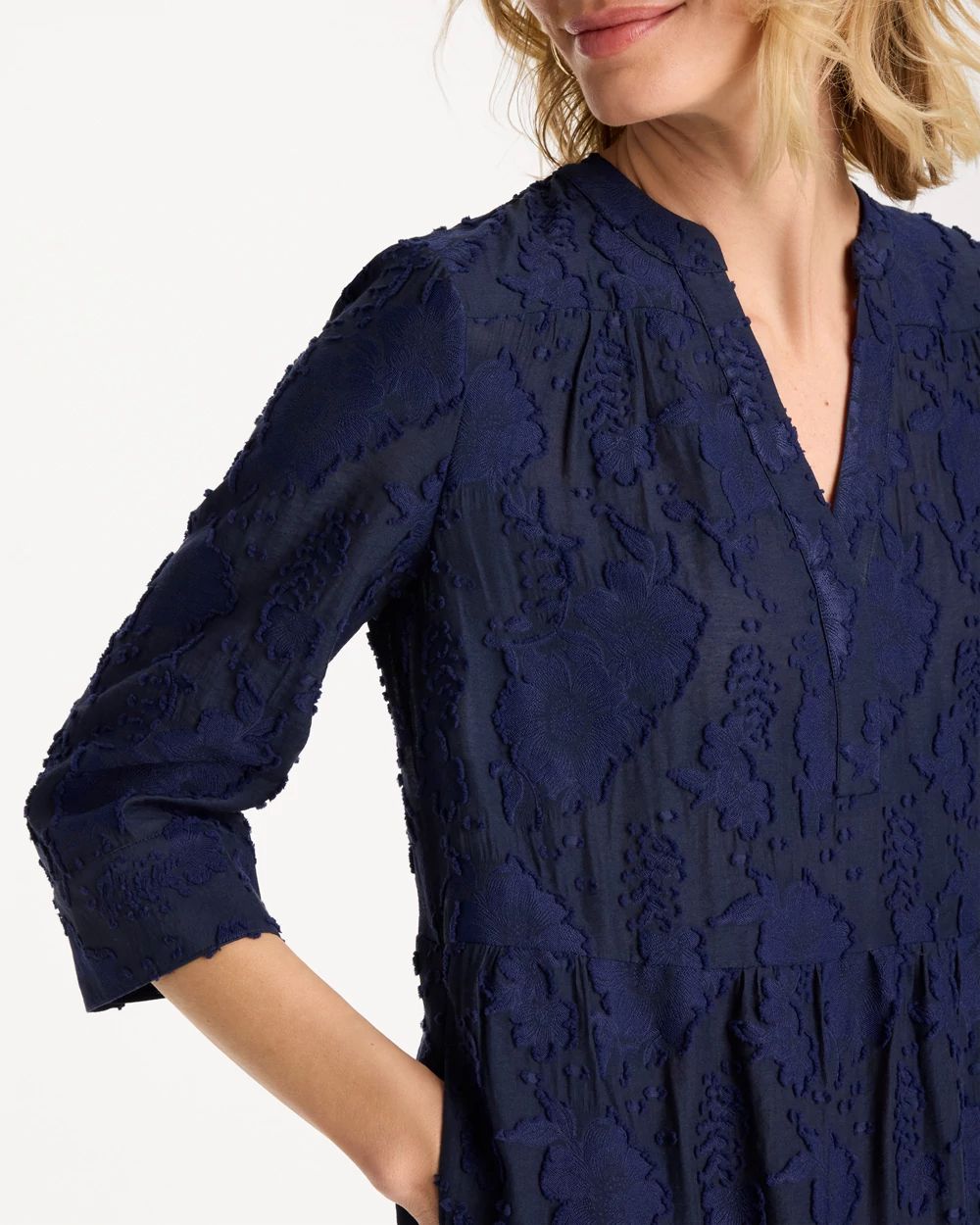 Tiered Lace Dress click to view larger image.