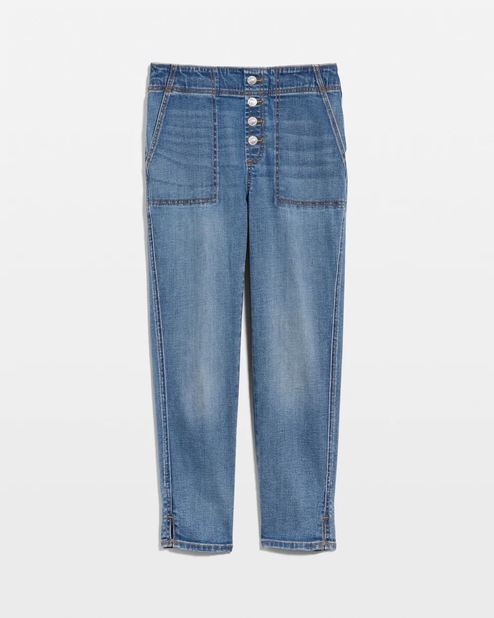 Pull-On 22 Capri Jeans